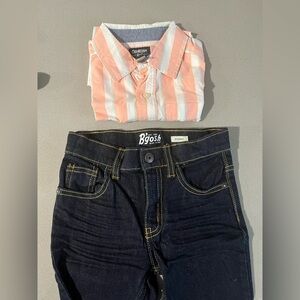 Oshkosh boys set brand new never worn size 6